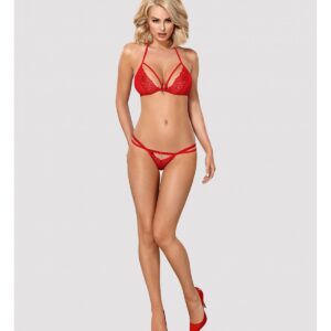 838-SET-3 2-PCS SET RED  S/M