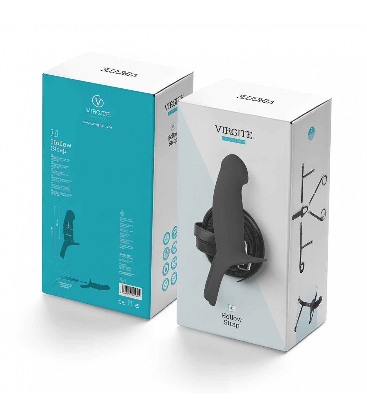 ARNÉS HUECO H1 TALLA S BLACK - Imagen 3