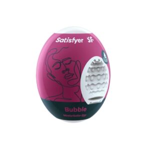 SATISFYER HUEVO MASTURBADOR HOMBRE BUBBLE