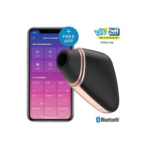 SATISFYER SUCCIONADOR LOVE TRIANGLE APP NEGRO
