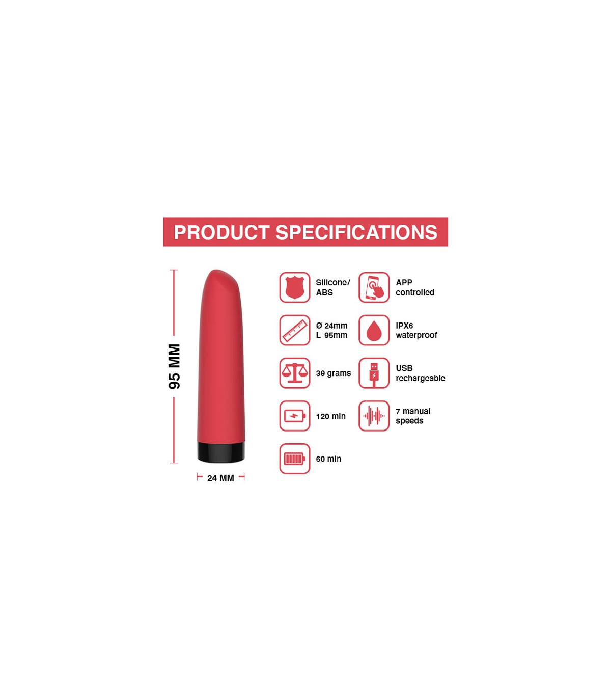 MAGIC MOTION MINI VIBRADOR AWAKEN APP - Imagen 6